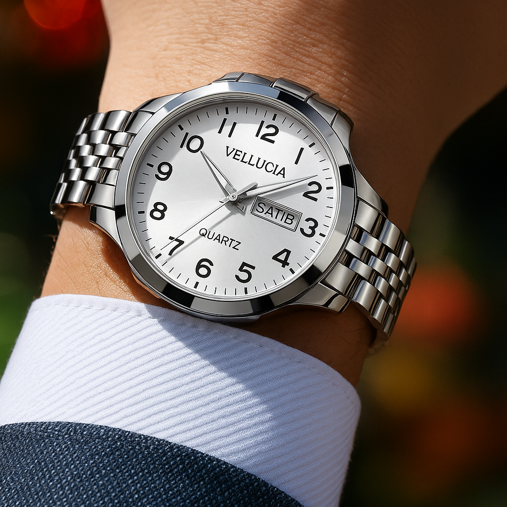 Vellucia Quartz - Silver
